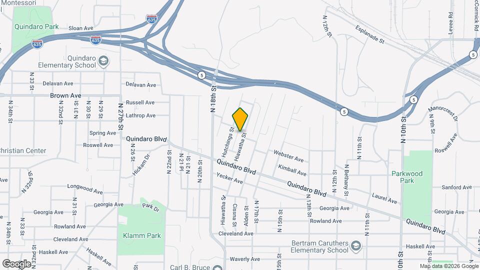 2956 Hiawatha St Map and Location Details