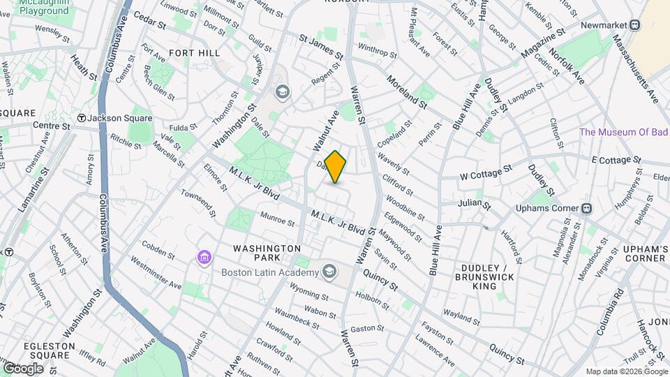 40 Catawba St, Unit 40 Catawba St, Roxbury, MA Map and Location Details