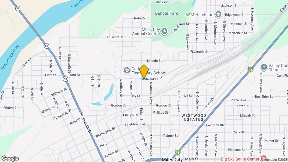 1208 Milwaukee St Map and Location Details