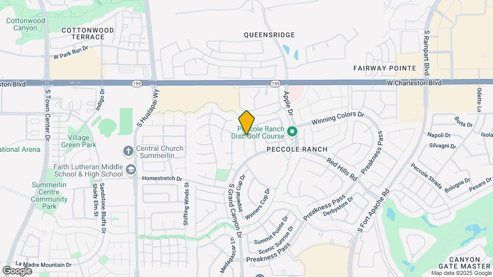 1400 Desert Hills Dr Map and Location Details