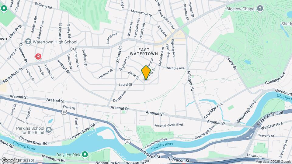 62 Quimby St, Unit #2 Map and Location Details