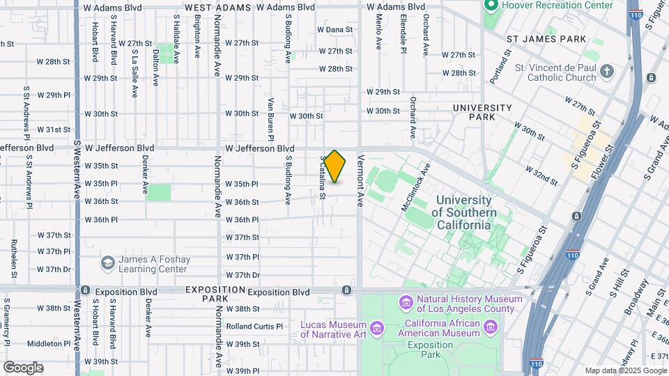 1149 W 36th St Map and Location Details