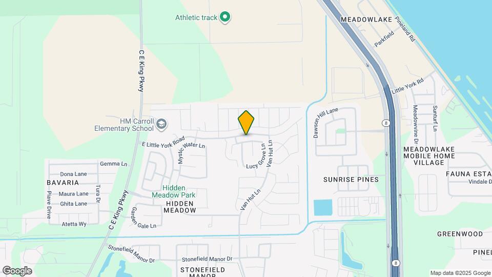 13019 Mariposa Meadow Ln Map and Location Details