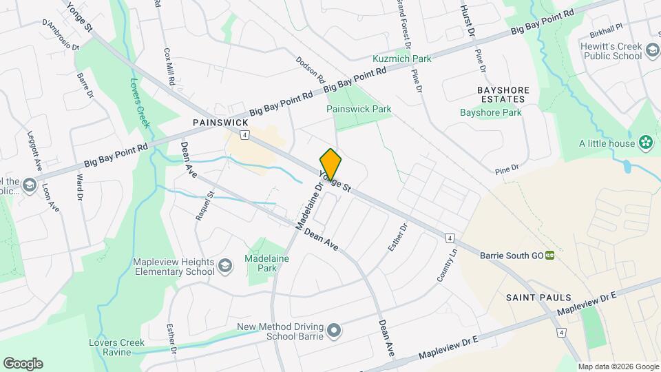 720 Yonge St Map and Location Details