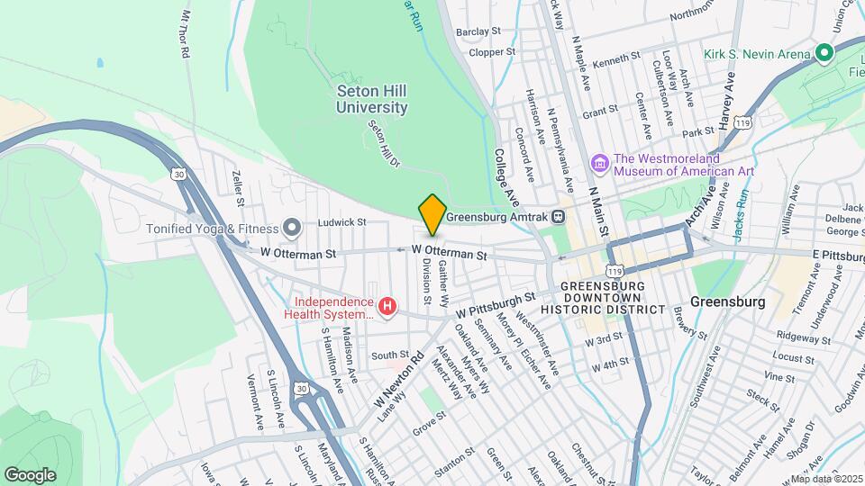 433 W Otterman St Map and Location Details