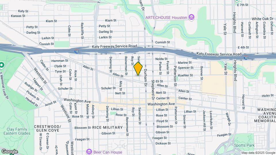 1419 Sandman St Map and Location Details