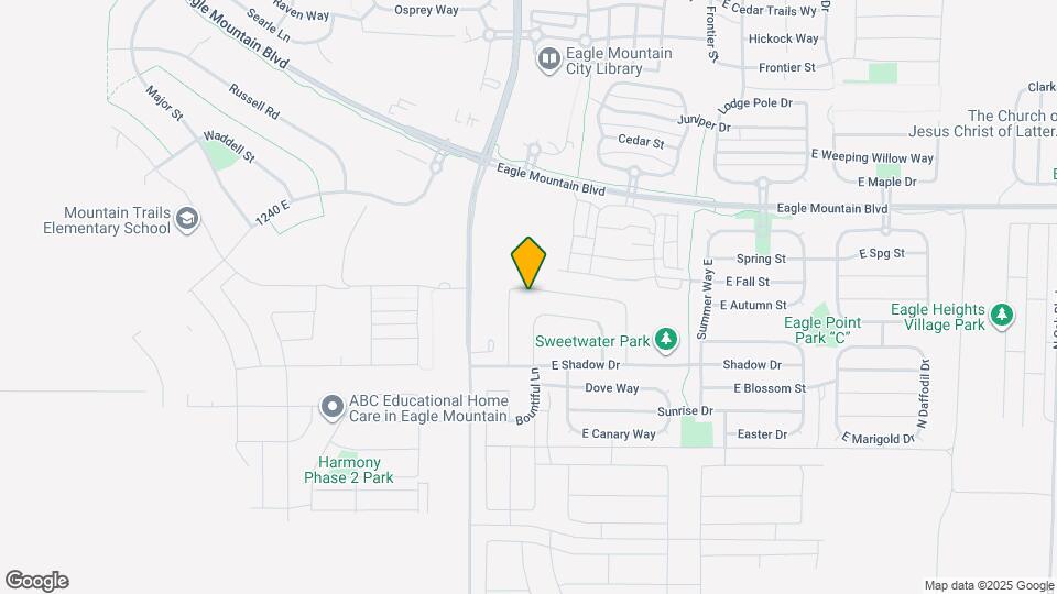 1600 E Tumwater Ln Mapa y Detalles de la Ubicación