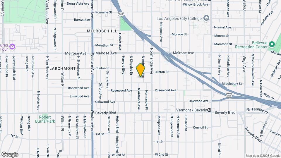 515 N Ardmore Ave Mapa y Detalles de la Ubicación