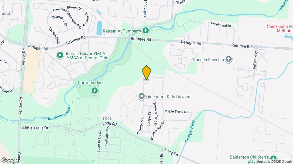 7430 Sugarbark Dr Map and Location Details
