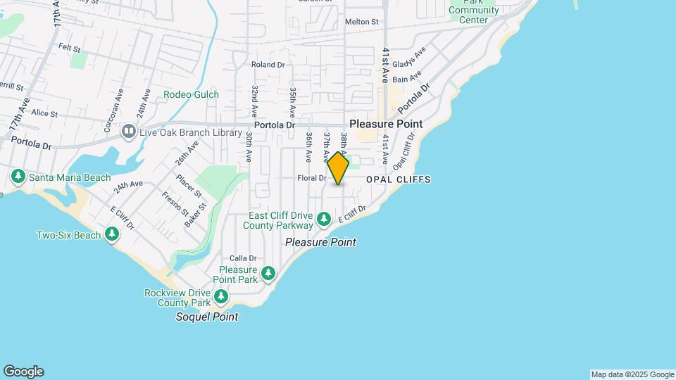 521 38th Avenue, Main Unit Map and Location Details