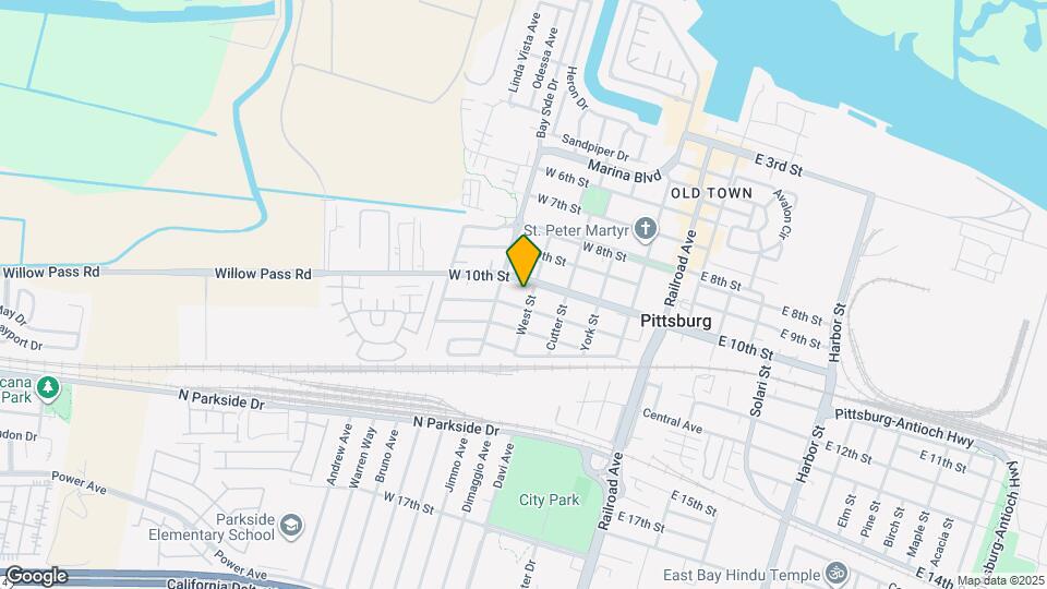 1140 West St Map and Location Details