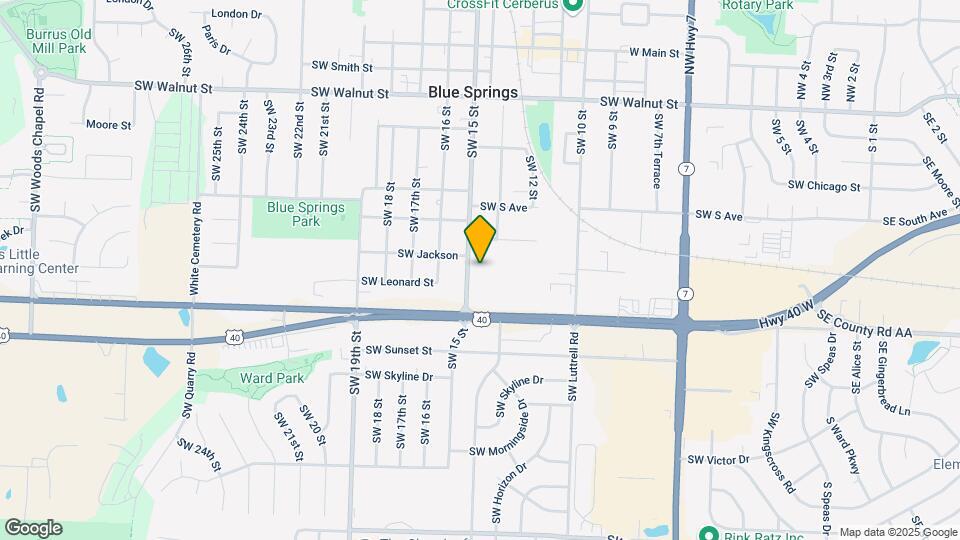 804 SW 15 St Map and Location Details