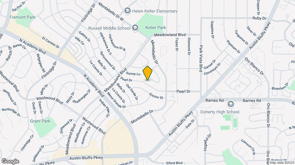 3830 Pearl Dr Map and Location Details