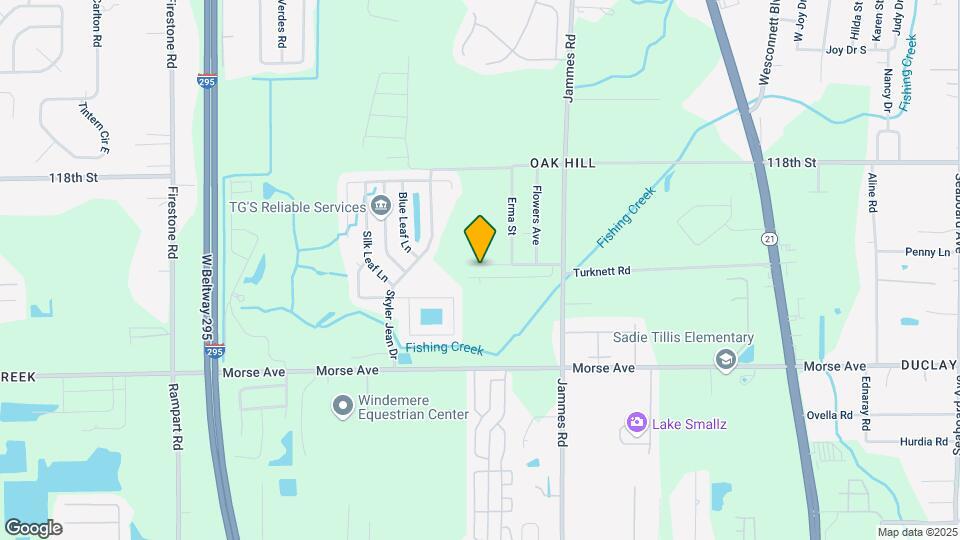 6511 Breezy Oaks Wy Map and Location Details