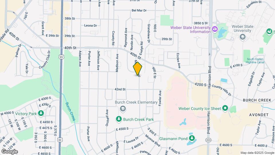 4137 Monroe Blvd Mapa y Detalles de la Ubicación