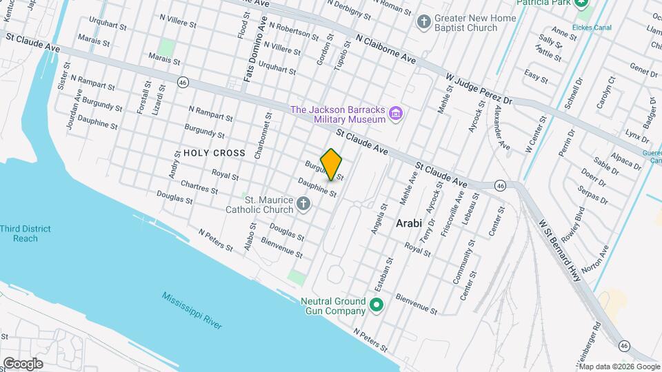 811 Tricou St Mapa y Detalles de la Ubicación