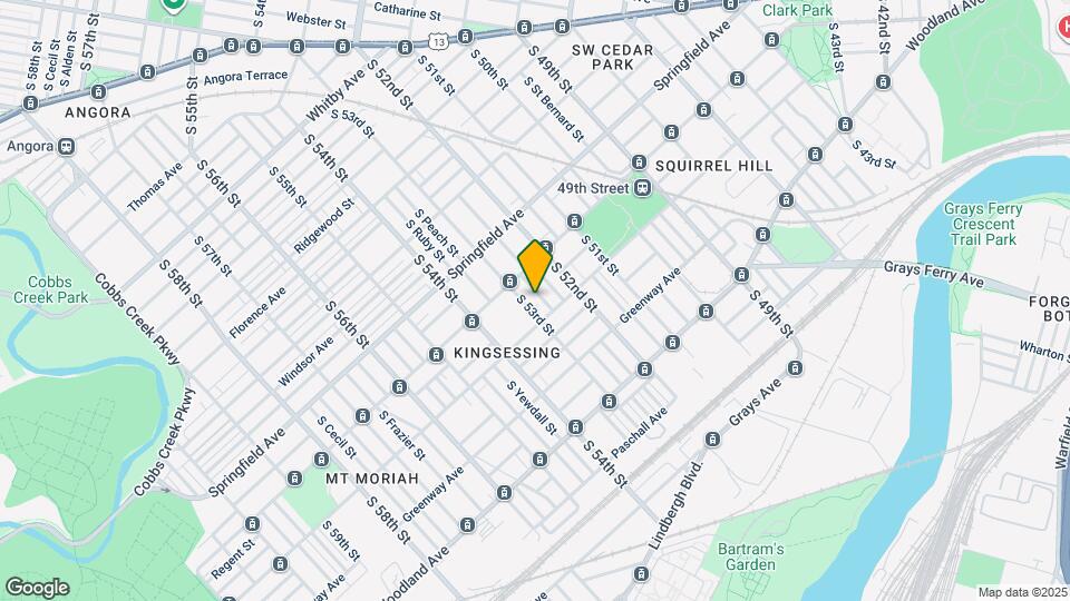 1332 S Lindenwood St Map and Location Details