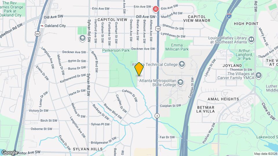1624 Beatie Ave SW, Unit SI ID1609583P Map and Location Details