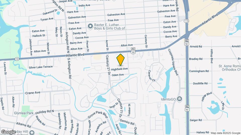 8301 Highfield Ave Map and Location Details