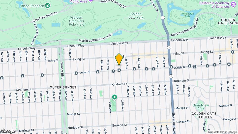 1375 27th Ave Mapa y Detalles de la Ubicación