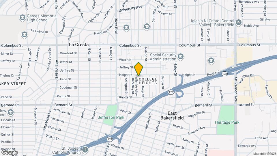 2331 Wilshire Alley Mapa y Detalles de la Ubicación