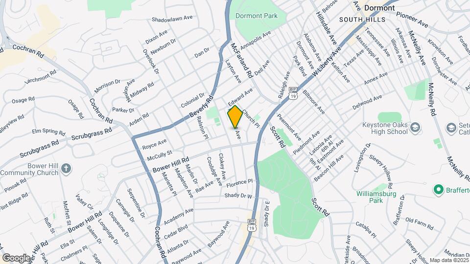 332 Kenmont Ave Map and Location Details