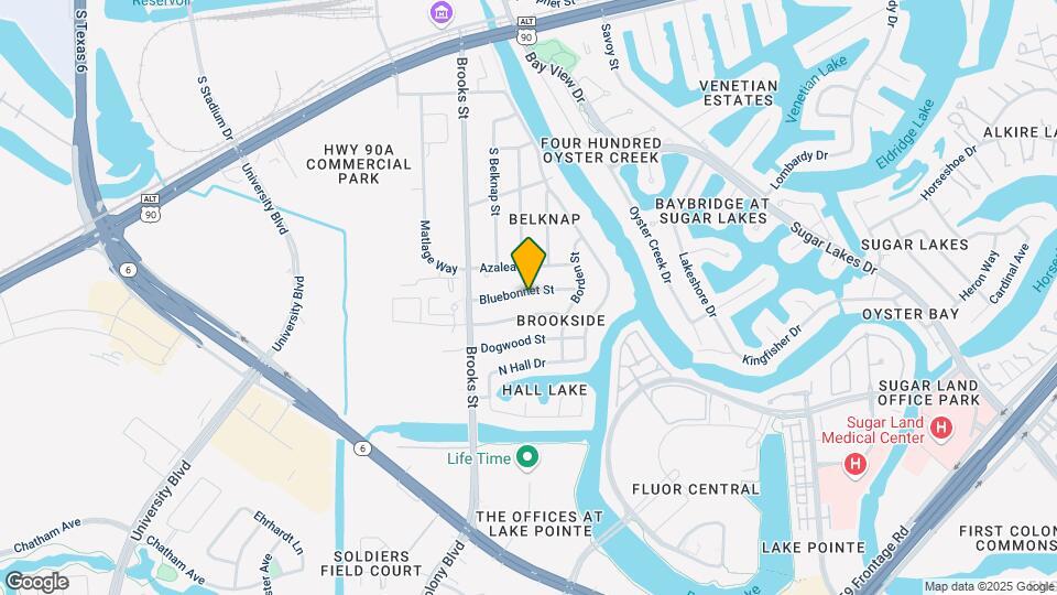 135 Bluebonnet St Map and Location Details