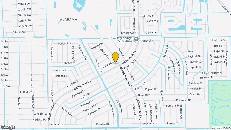 633 Alabama Rd S Map and Location Details