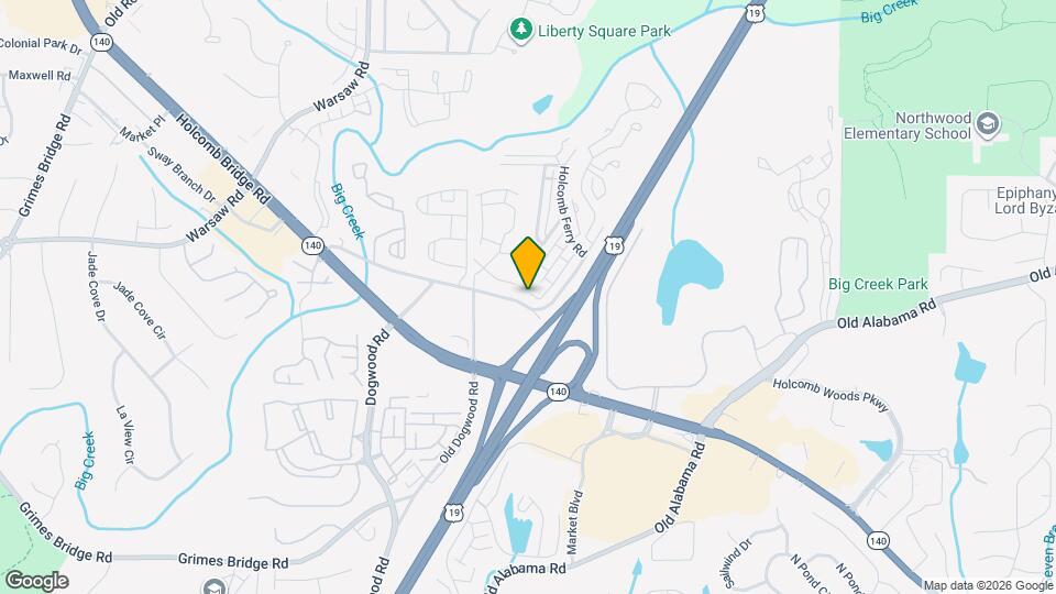 988 Old Holcomb Bridge Rd Map and Location Details