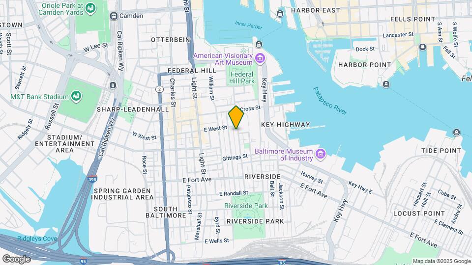 1218 Riverside Ave Map and Location Details