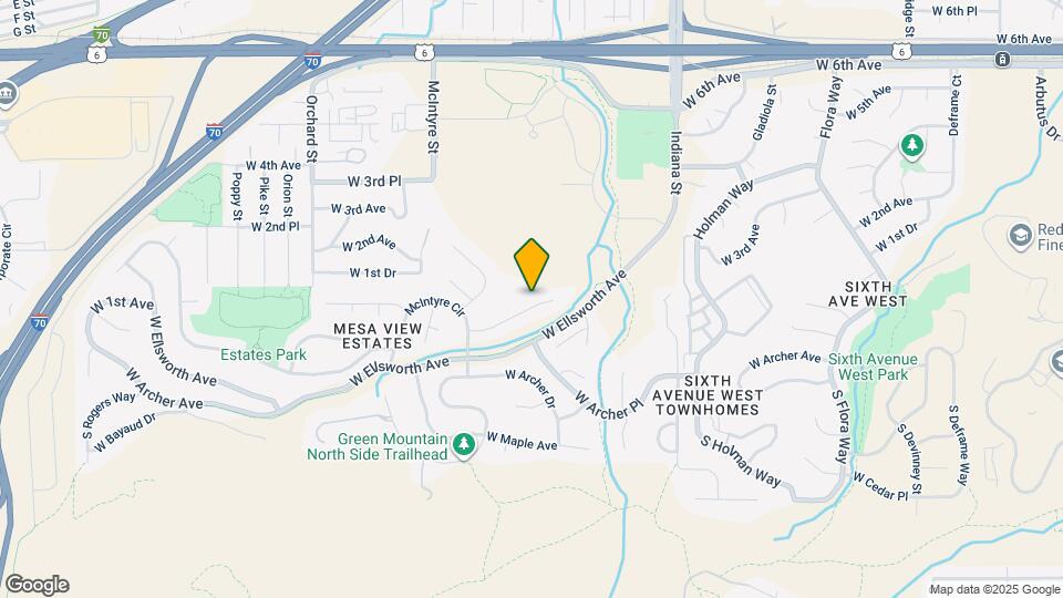 15299 W Ellsworth Dr Map and Location Details