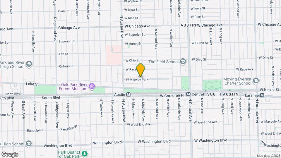 5904 W Midway Park Map and Location Details