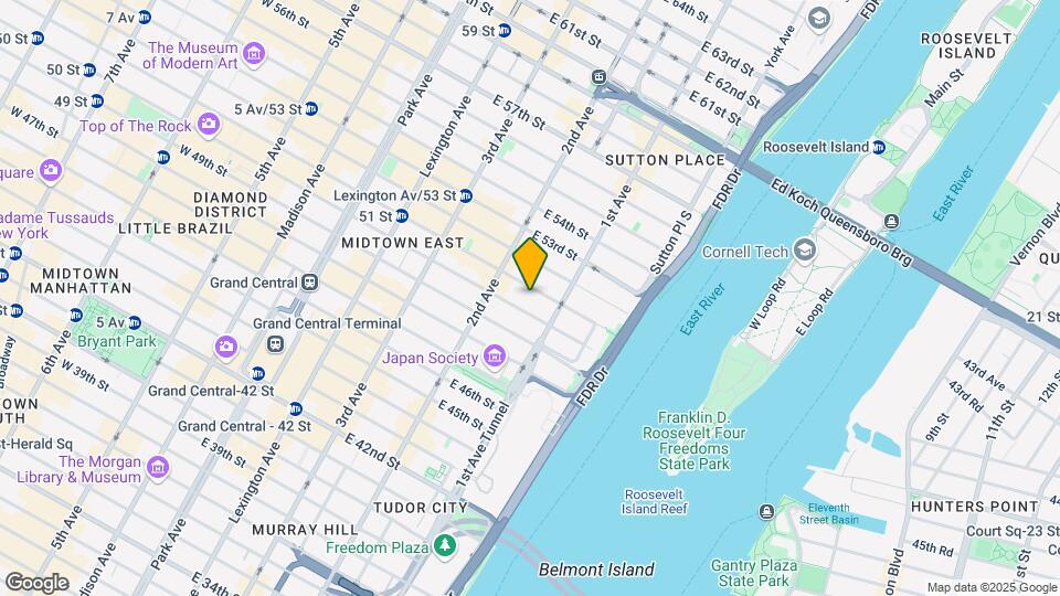 340 E 51st St-Unit -3H Map and Location Details