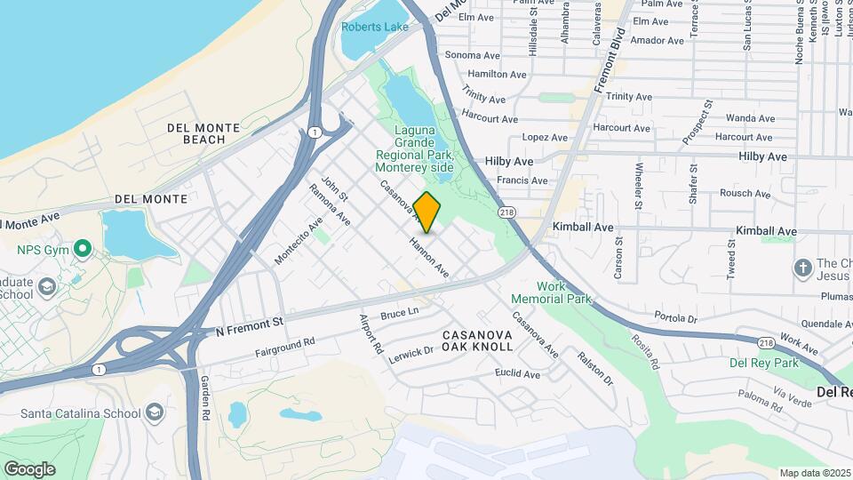 345 Sequoia Ave Map and Location Details