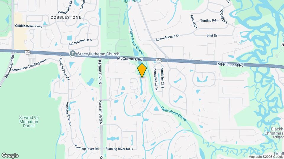 1814 Forest Creek Dr Map and Location Details