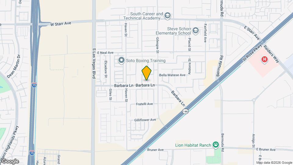 11687 Rossovino St Map and Location Details