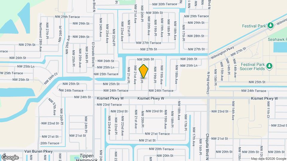 2509 NW 20th Pl Mapa y Detalles de la Ubicación