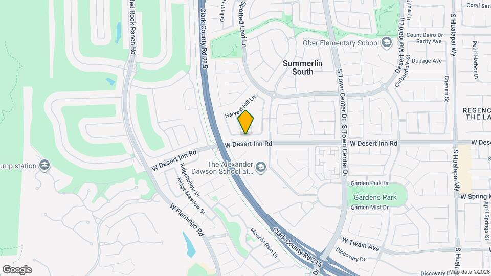 10975 Pumpkin Ridge Ave Map and Location Details