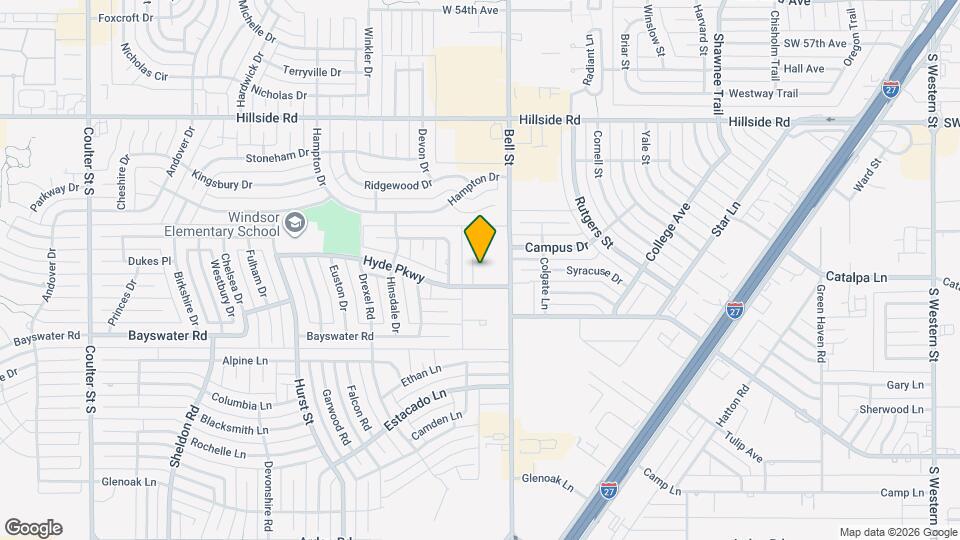 6311 Mayer Ct Map and Location Details