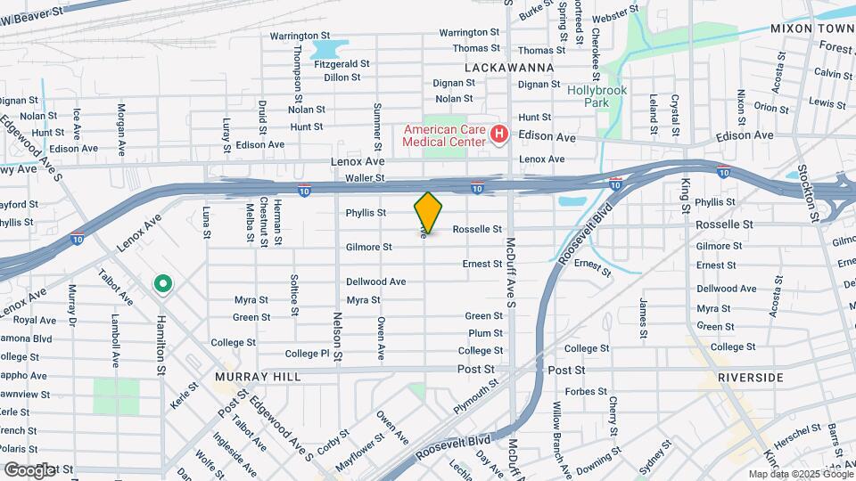 3159 Gilmore St Map and Location Details