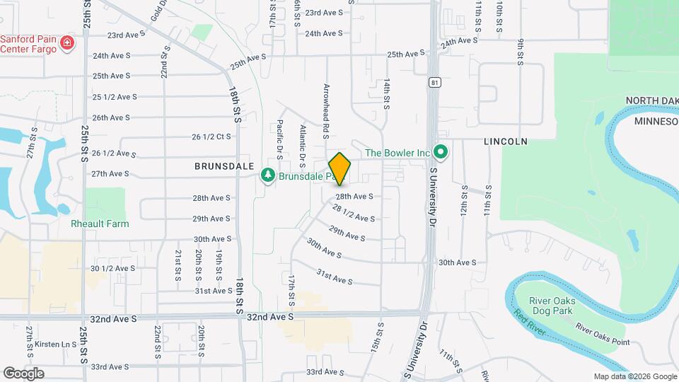 1617 28th Ave S Map and Location Details