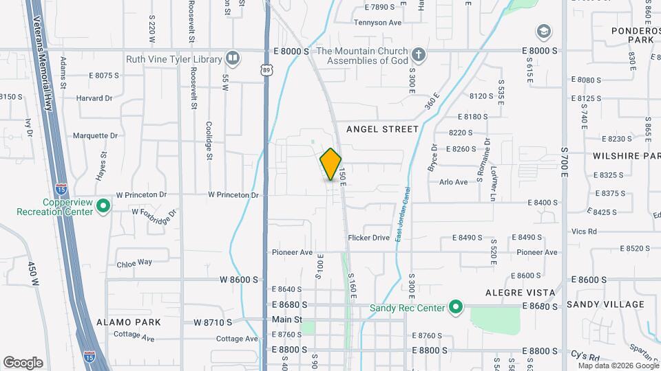 8357 Durham St Map and Location Details