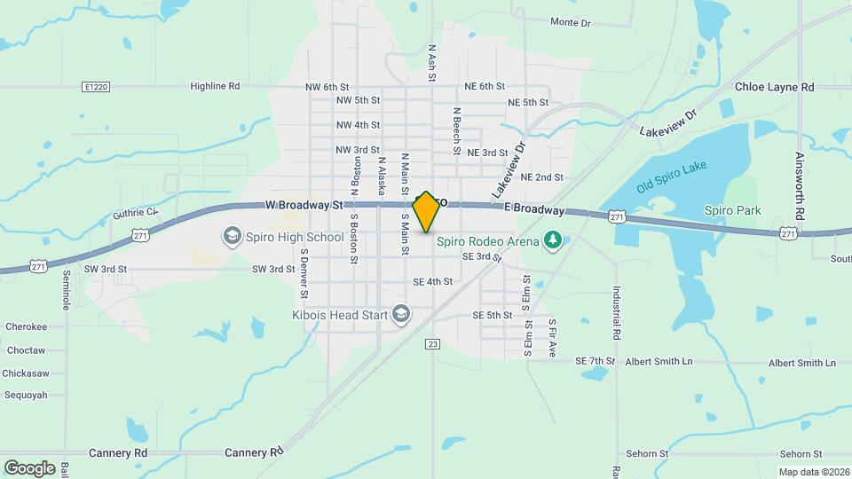 201 S Ash Map and Location Details