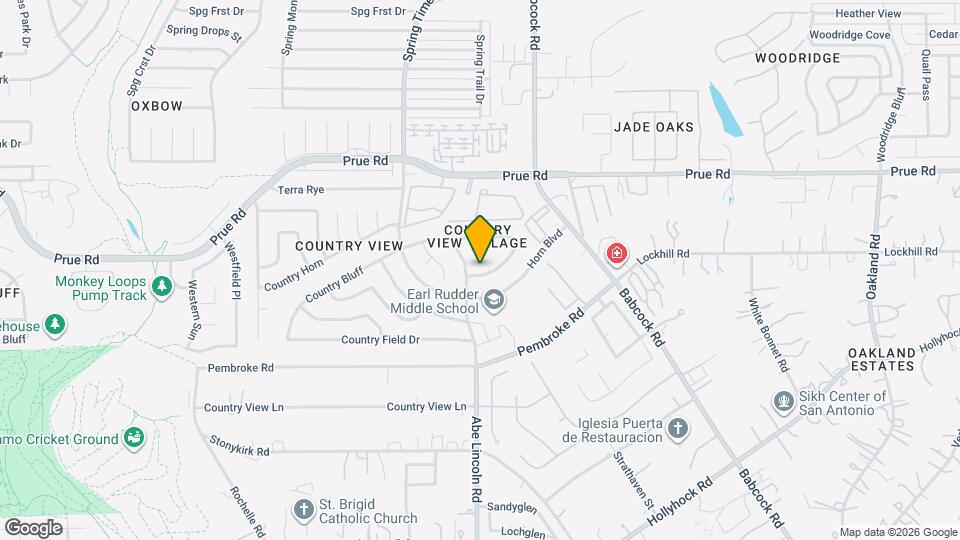 10457 Trailway Oak Map and Location Details