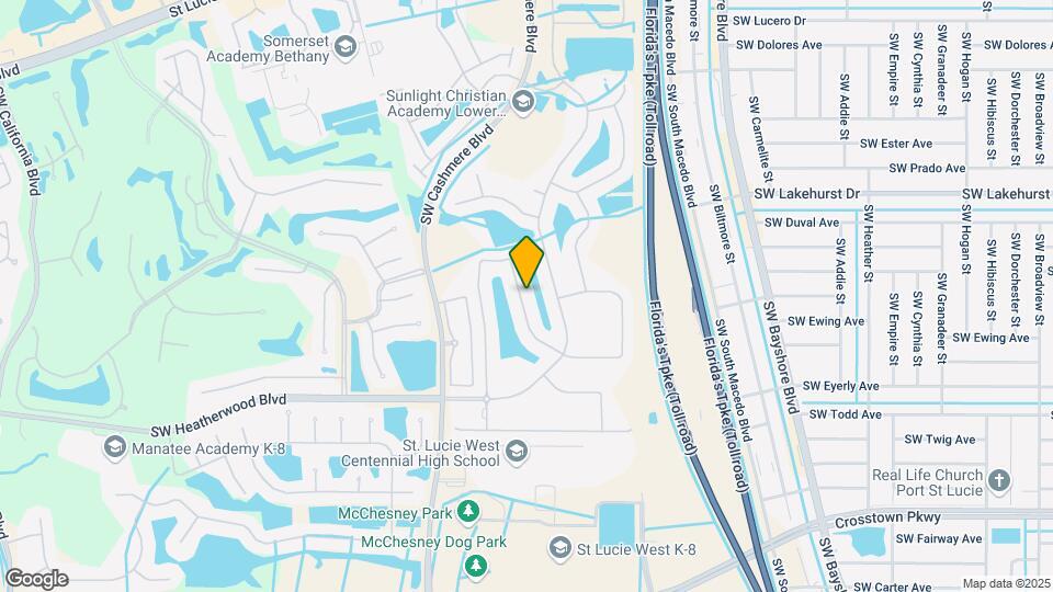 515 SW Indian Key Dr Map and Location Details