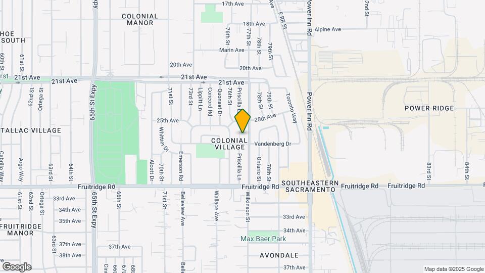 5205 Priscilla Ln Map and Location Details