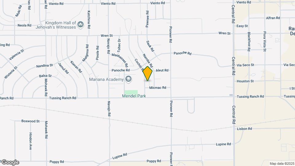 10591 Cochiti Rd Map and Location Details