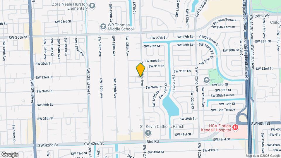 3300 SW 127th Ave Map and Location Details