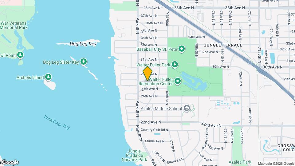 8086 28th Ave N Map and Location Details