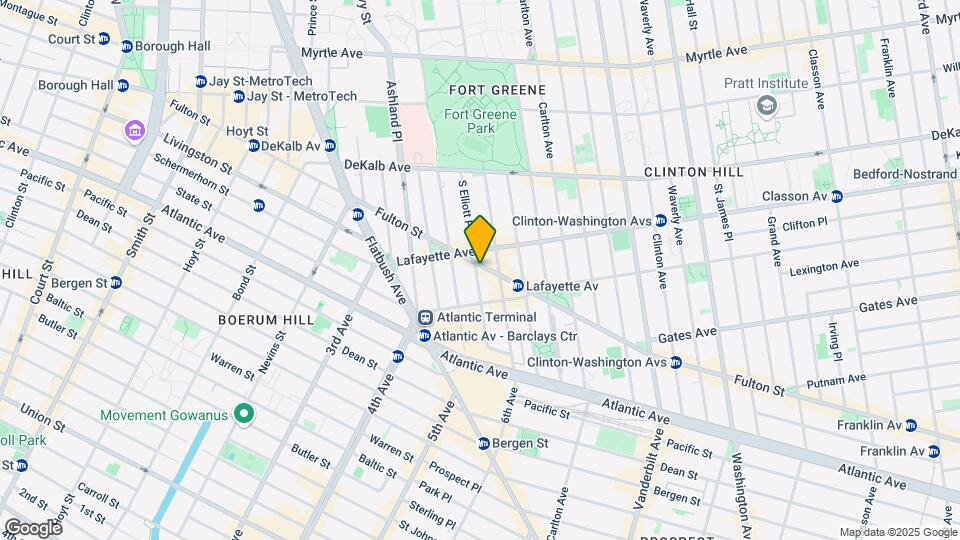 666 Fulton St Map and Location Details